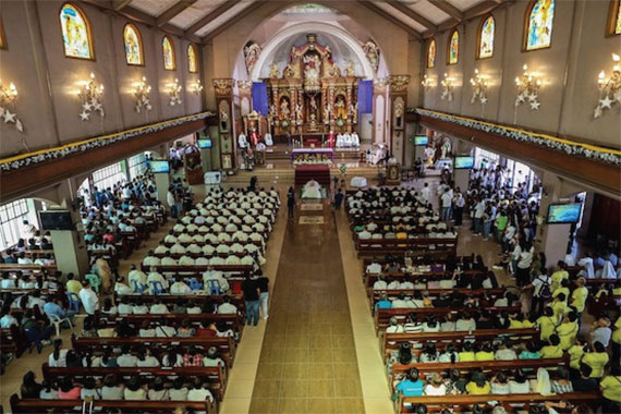 Huge crowd of mourners bid farewell to slain priest - Light Of Truth