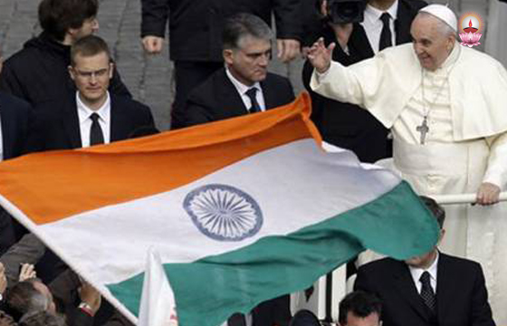 papal visit to india