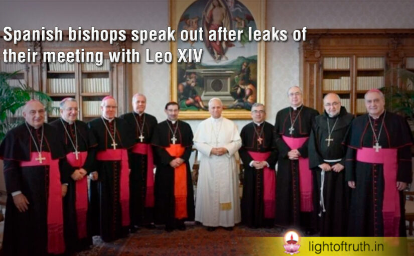 Spanish bishops speak out after leaks of their meeting with Leo XIV