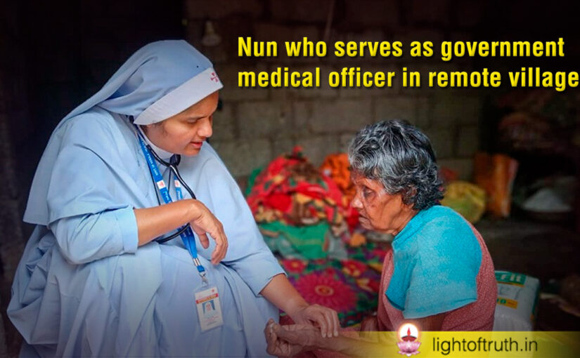 Nun who serves as government medical officer in remote village
