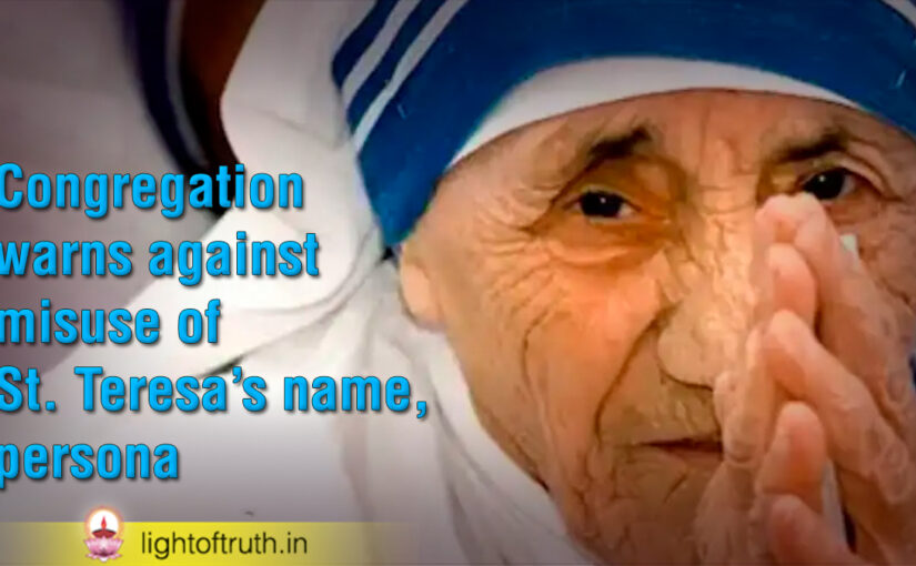 Congregation warns against misuse of St. Teresa’s name, persona