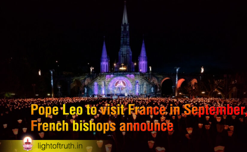 Pope Leo to visit France in September, French bishops announce