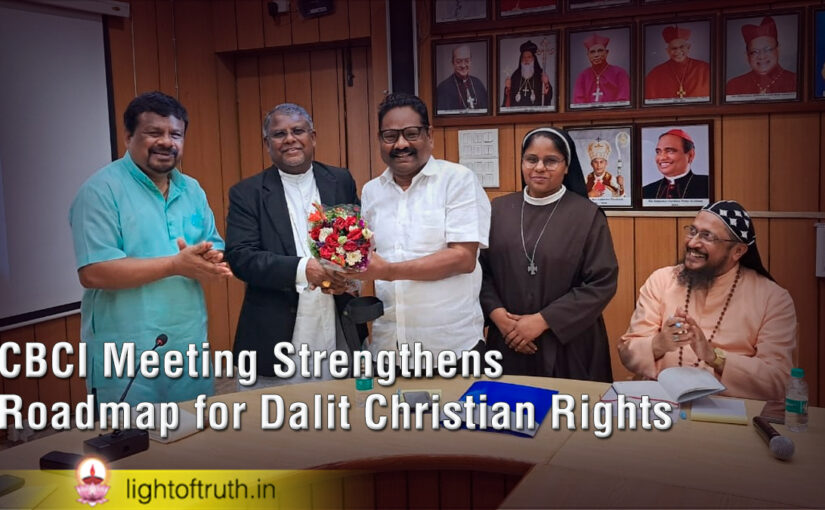 CBCI Meeting Strengthens Roadmap for Dalit Christian Rights