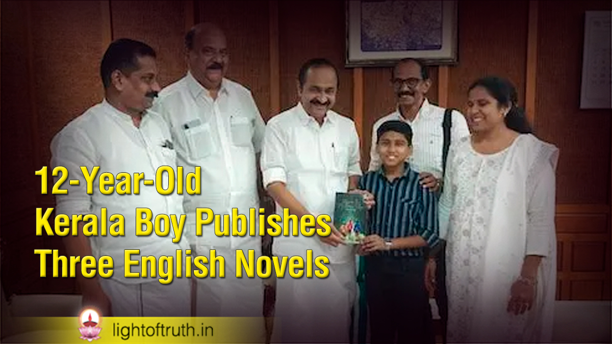 12-Year-Old Kerala Boy Publishes Three English Novels