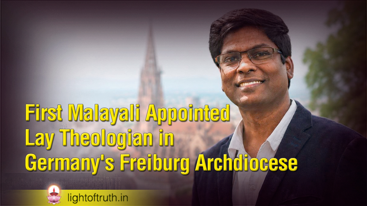 First Malayali Appointed Lay Theologian in Germany's Freiburg Archdiocese