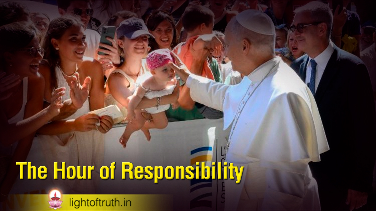 the hour of responsibilty